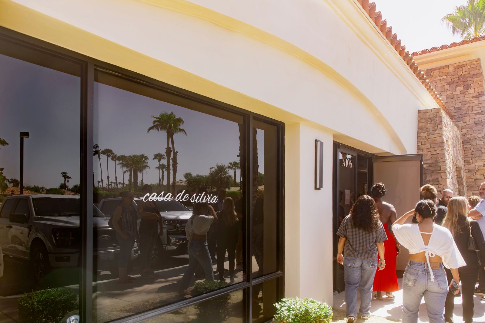 The Casa de Silvia storefront on Caleo Bay in La Quinta